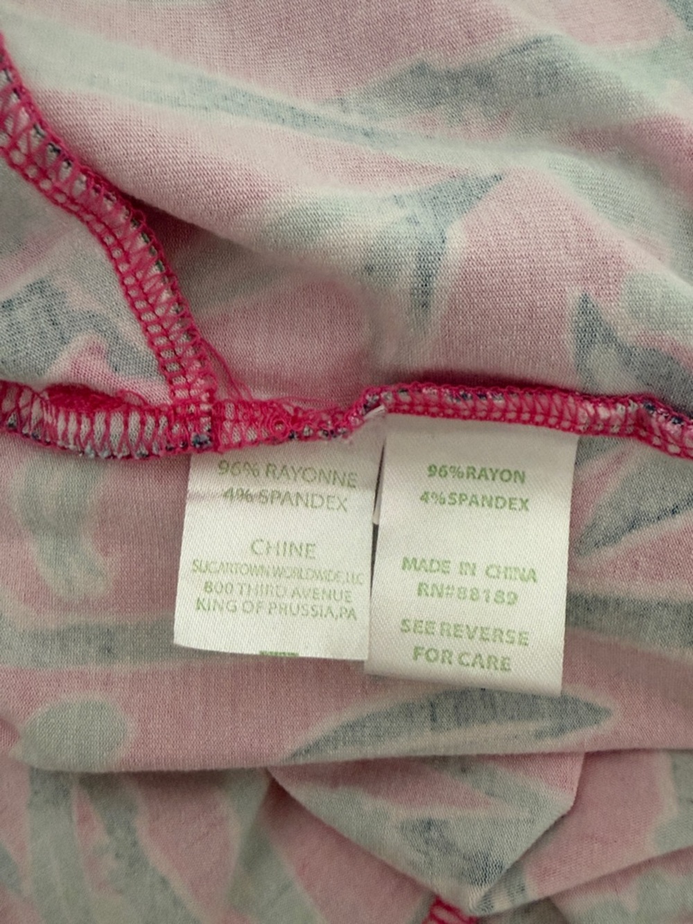 Lilly Pulitzer Anja Romper Pink Elephant Size S - Picture 7 of 7